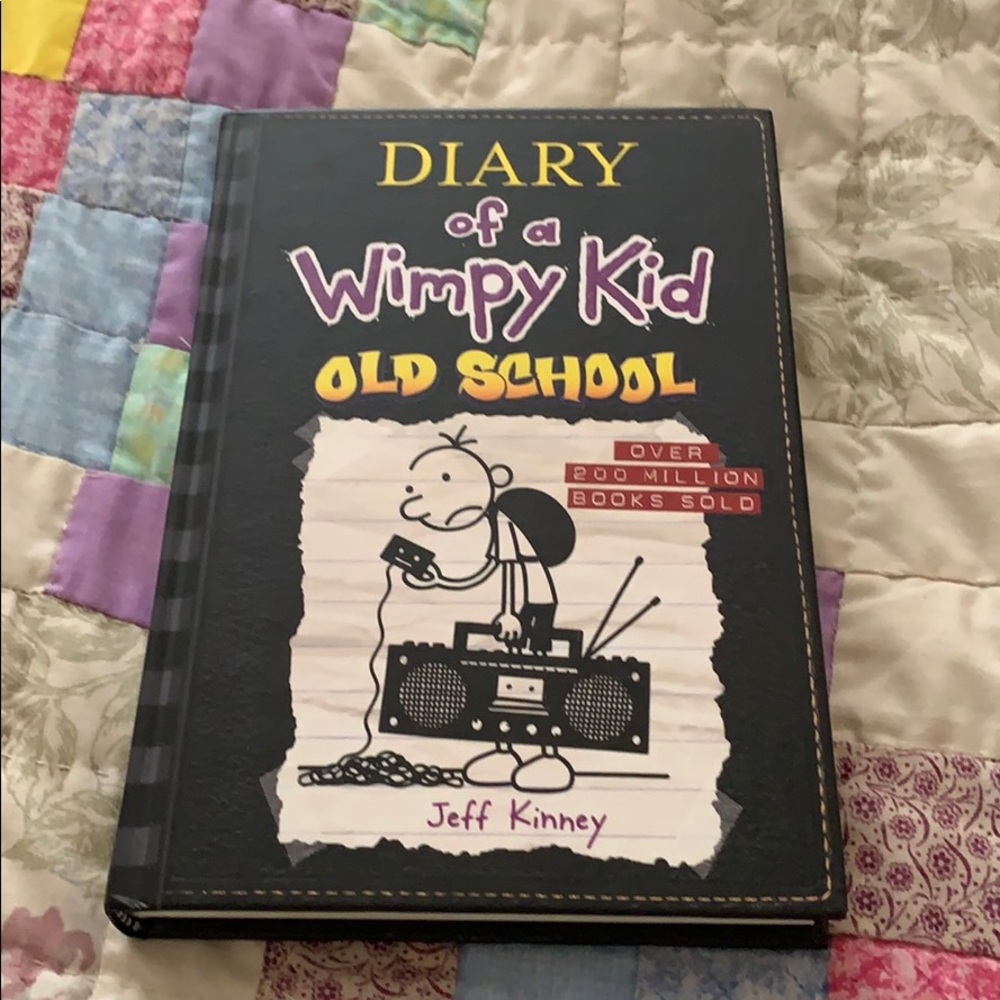 Diary of A Wimpy Kid book: Old school